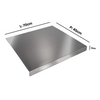 Tagliere Spianatoio in Acciaio Inox AISI 304 - Spessore 15/10