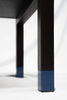 Mobile consolle con 2 cassetti porta cassaforte e mini frigo-bar realizzato in legno massello wengé - ZeroInox